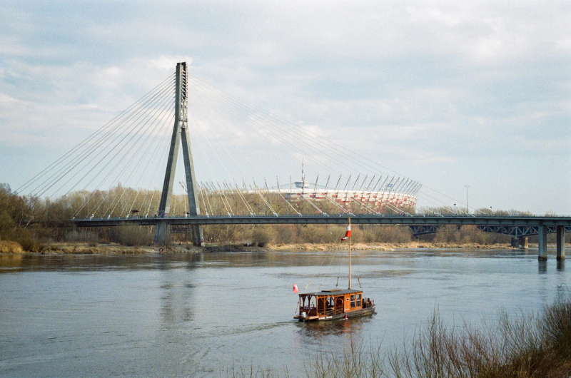 Photograph titled: analog calm vistula