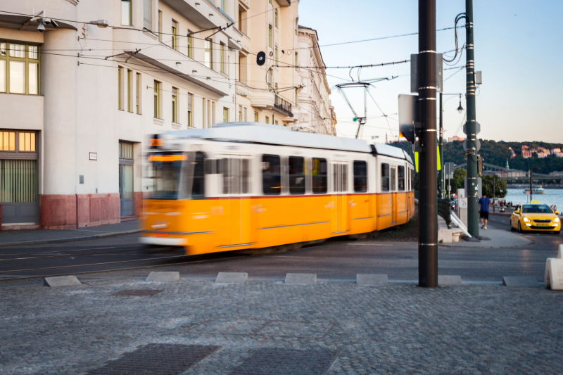Photograph titled: budapest rush