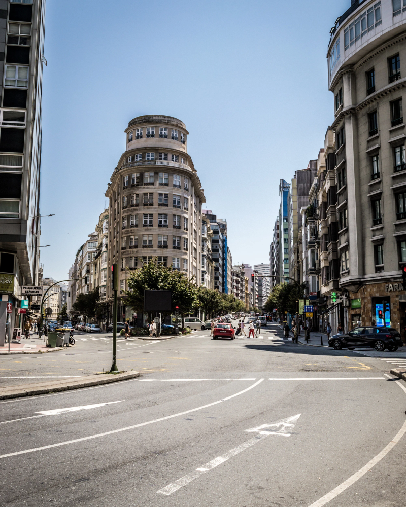 Photograph titled: galicia street captured