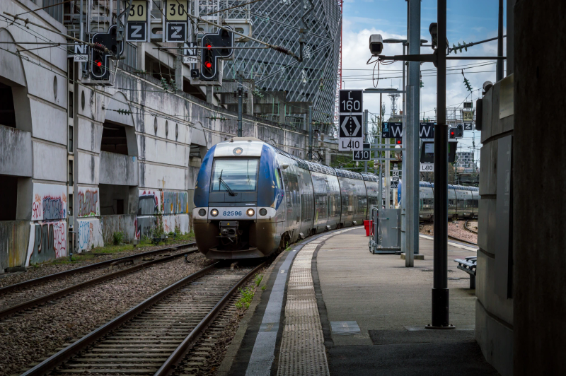 Photograph titled: rennes ter arrival