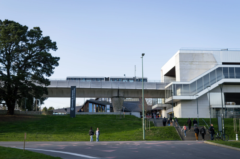 Photograph titled: rennes university