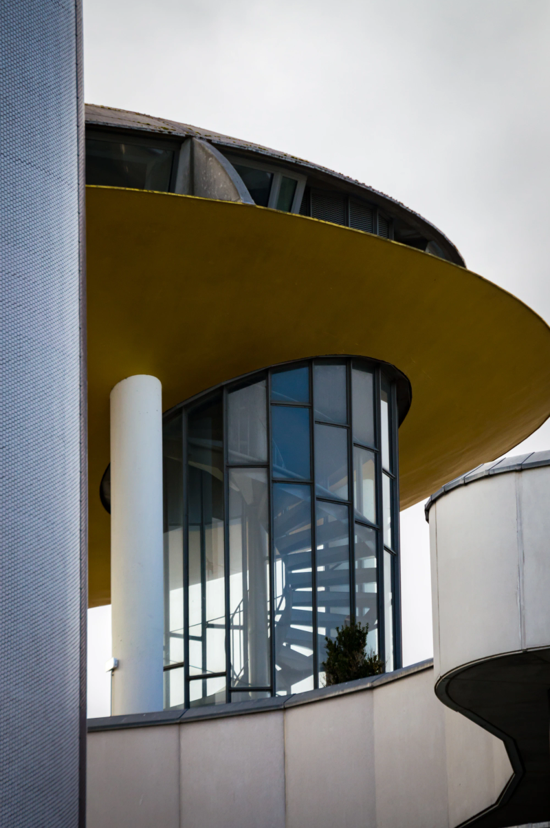 Photograph titled: staircase
