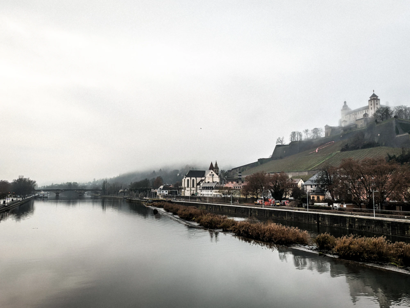 Photograph titled: wurzburg mist